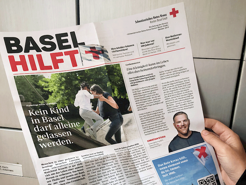 Bom! Basel | Fundraising-Kampagne «Basel Hilft»